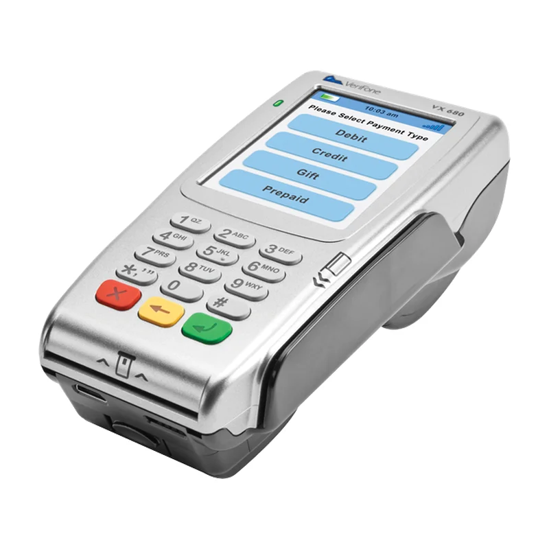 کارتخوان سیار Verifone VX680 نمای 3